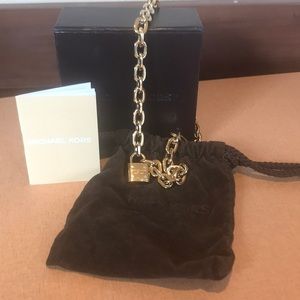 Michael Kors Padlock Necklace